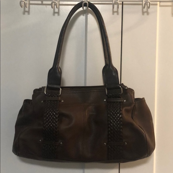 Tignanello Handbags - Tignanello Brown Leather Handbag